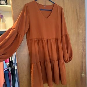 LONG SLEEVE | BABYDOLL DRESS | L | PERFECT FOR FALL